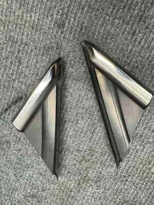 3013-2018 FORD FUSION DOOR CHROME MOULDING PAIR RIGHT & LEFT A PILLAR OEM - Picture 1 of 7