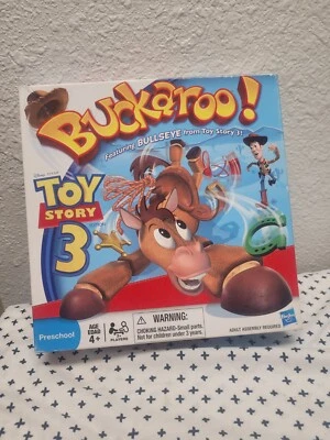 Buckaroo Toy Story 3 Juego Preescolar Edades 4+ Bullseye Caballo Bucking, ¡COMPLETO! Foto 1 de 4