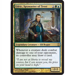 MTG Magic - Edric, Spymaster of Trest - Commander's Arsenal - Foil Near Mint - Image 1 of 1