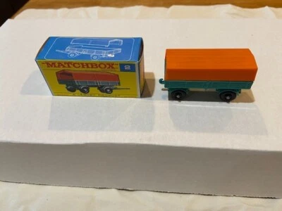 Vintage Lesney Matchbox Series Mercedes Trailer Big 2 New in ORIGINAL Box - Image 1 of 4