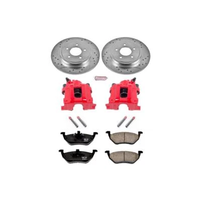 PowerStop Disc Brake Kit - Rear - Fits Ford Escape 2005-2008, Mazda Tribute 2005 - Изображение 1 из 4