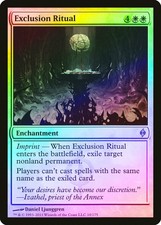Exclusion Ritual FOIL New Phyrexia PLD White Uncommon MAGIC MTG CARD ABUGames