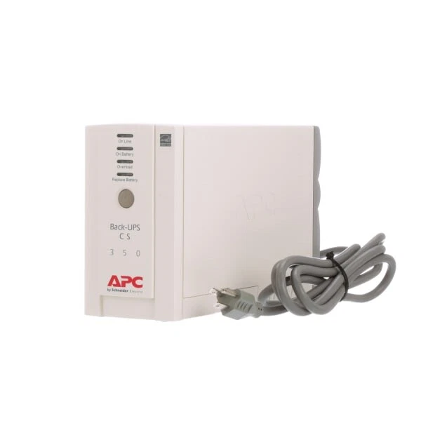 APC 6-Outlet 350VA CS Battery Backup System BK350 - No Battery - Image 1 of 1