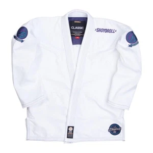 Shoyoroll Comp Standard XV Q4 BJJ Gi Bianco JIU JITSU Uniforme 450 GSM con Borsa - Foto 1 di 4