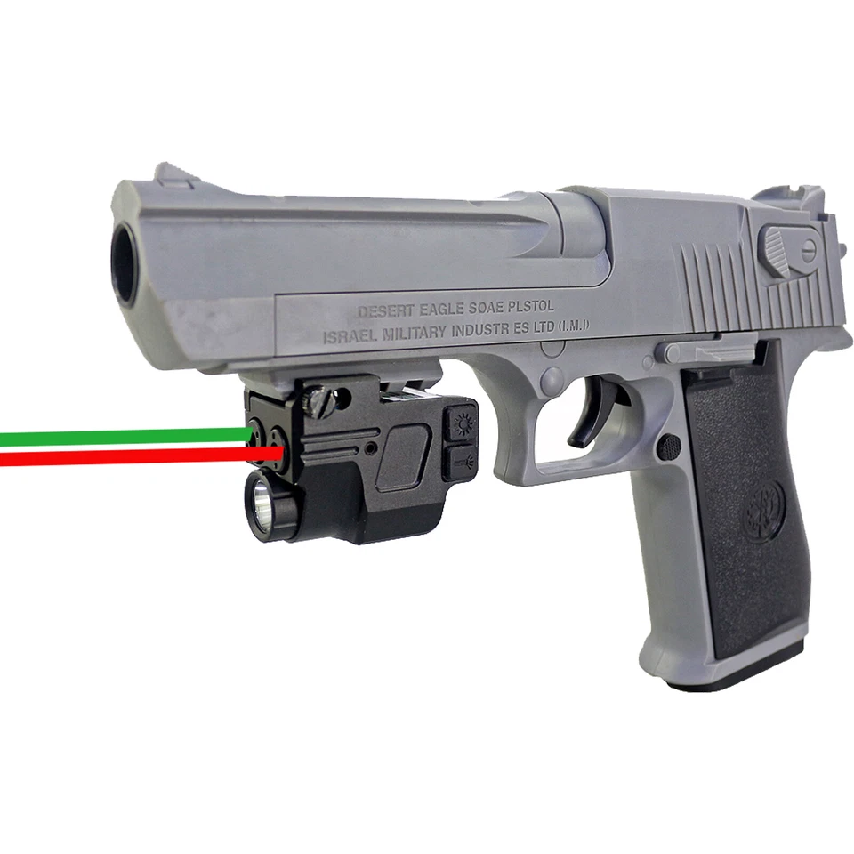 Tactical Green Red Laser Sight Flashlight Combo for Taurus G2C 9mm M&P 9L G17 19 - Image 1 of 4