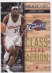 LeBRON JAMES 2003 Class Action Draft Basketball Card 2014 NBA Hoops CAVS LAKERS! - Bild 1 von 2