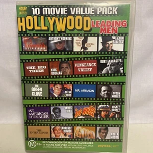 10 Movie Value Pack Hollywood Leading Men (DVD) Region ALL VGC - Picture 1 of 11