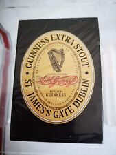 Guiness St James Gate Dublin Poster Deck Cards New Sealed