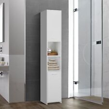 Armario para el cuarto de baño mueble alto estrecho multifuncional 30x190x30cm