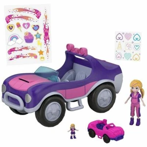 POLLY POCKET SECRET UTILITY VEHICLE EQUIPPED WITH SECRET SURPRISES *DM - Picture 1 of 2