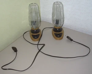 Nostalgie Nachttischlampen voll funktionstüchtig geprüfte Bett Lampen TOP - Bild 1 von 1