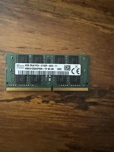 Hynix 4GB PC4-17000 (DDR4-2133p) Memory (HMA41GS6AFR8N) - Picture 1 of 1