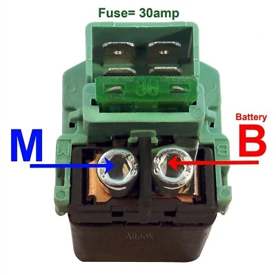 Aitook Starter Solenoid Relay for Honda CTX700 D CTX700 N CTX700 Nd 2014-2018 Foto 1 de 3