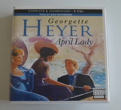 April Lady - Georgette Heyer – Unabridged Audiobook - 8CDs - Chivers - Image 1 of 2