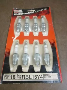 8 Champion Spark Plugs RBL15Y4 New Old Stock Reorder No. 16860 - Picture 1 of 4