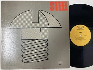 STEEL - S/T LP (1st US Pressing on "yellow" EPIC, Gatefold Cover) - Picture 1 of 2