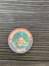 1991 SCORE Dwight Gooden 7/11 SLURPEE SUPERSTAR ACTION COIN CARD #5 METS Red