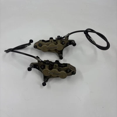 Pinzas Tokico Gold 6 Pot Suzuki Hayabusa 6 pistones Zx7r Zx9r 90 mm #D48 Foto 1 de 4