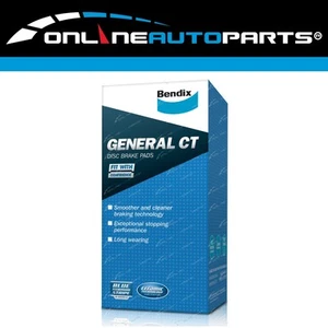 Bendix GCT Front Disc Brake Pad Set for Holden Commodore VT VU VX VY VZ 97~09 - Picture 1 of 3