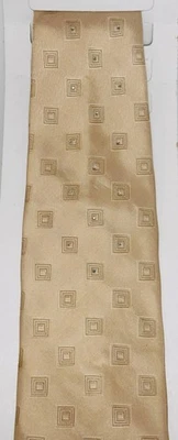 Corbata de seda tejida a mano 100 % cristal de Swarovski STEVEN LAND. 4” de ancho. Foto 1 de 4