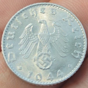 50 PFENNIG 1944 B VIENNE ALLEMAGNE NAZI - Picture 1 of 2