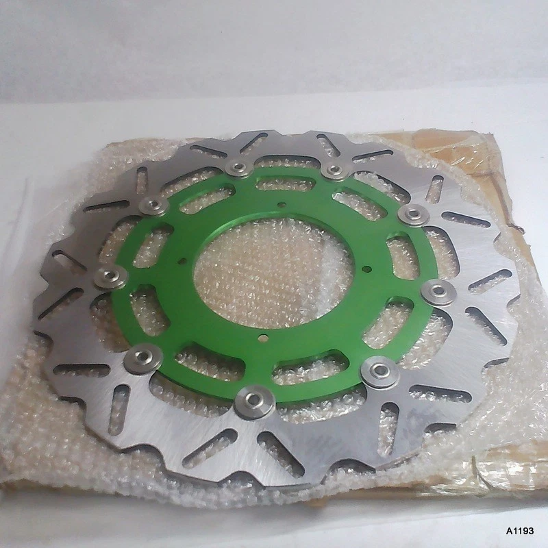 320毫米前制动盘转子适用于川崎KX250F KX450F KLX450R 2006-2021 KX250 — 第 1/4 张图片