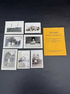 Lote de fotos vintage de ataque aéreo consolidado de 1942 y San Diego de la década de 1940 - Imagen 1 de 15