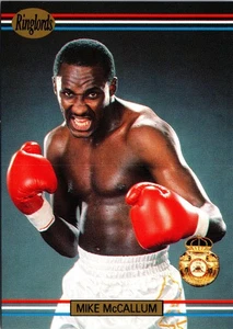 1991 RINGLORDS #23 MIKE MCCALLUM WBA MIDDLEWEIGHT CHAMPION NM/M - Picture 1 of 2