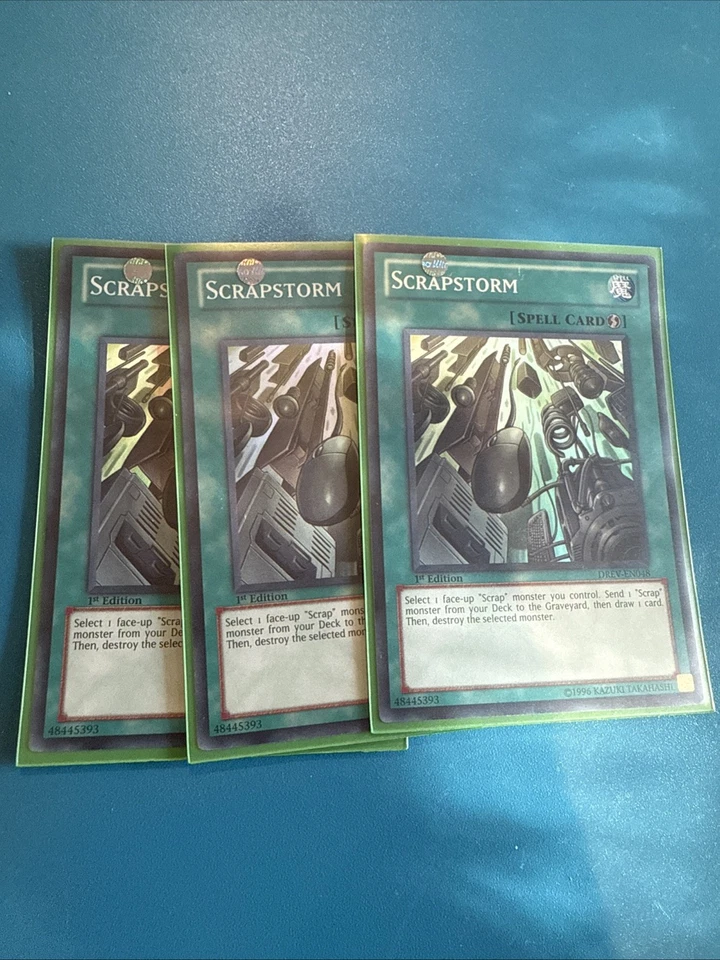 3x Scrapstorm DREV-EN048 Duelist Revolution-1st Edition 1st Edition - Image 1 of 1