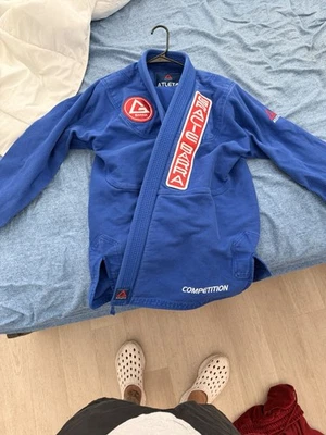 Grace Barra Jiu Jitsu GI Kimono AtletaGB V4 Azul - Talla A3 Foto 1 de 2