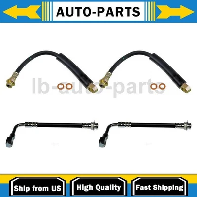 Manguera de freno delantera trasera 4x para Chevrolet Impala 5,7 L 1994-1996 Dorman Foto 1 de 4