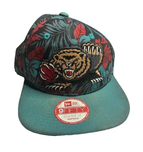 Vancouver Grizzlies Hardwood Classics Floral New Era Snapback 9Fifty Hat Cap Big - Picture 1 of 6