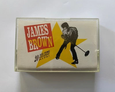 JAMES BROWN - 20 ALL TIME GREATEST HITS! Cassette 1991 PolyGram Records USA Made - Image 1 of 4