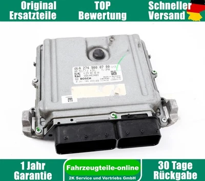 Centralina Motore ECU Mercedes Classe C 204 C180 CGI A2749000700 - Immagine 1 di 4