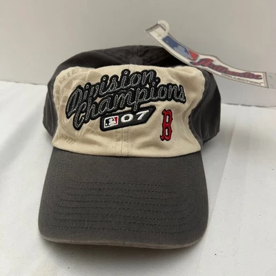 NWT Rare Boston Red Sox Division Champions 2007 MLB Baseball Cap Hat - Image 1 of 4