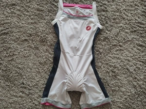 Body sin mangas para mujer Castelli Perla Skinsuit Kiss Donna Gamuza Talla: M - Imagen 1 de 23