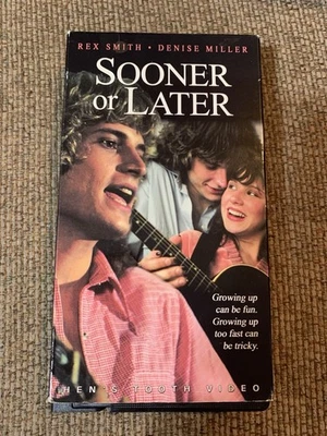 Rex Smith Sooner or Later VHS Rex Smith Denise Miller Rare Retired 1978 - Imagem 1 de 4