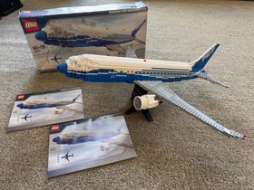 LEGO 10177 Boeing 787 Dreamliner 100% COMPLETE w/Box & Instructions