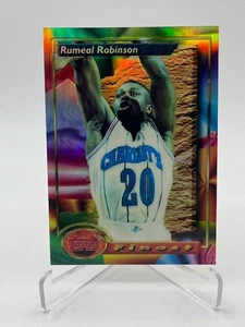1993-94 TOPPS FINEST RUMEAL ROBINSON #204 REFRACTOR SP HORNETS - Picture 1 of 1