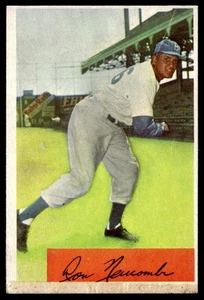 1954 Bowman Don Newcombe Brooklyn Dodgers #154 A1 - Picture 1 of 2