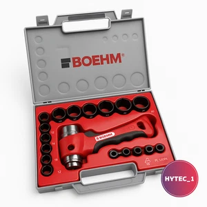 JLB330 PR CHUCK AND PUNCH TOOL SET WITH 18 PUNCHES 3MM - 30MM BOEHM - Picture 1 of 5