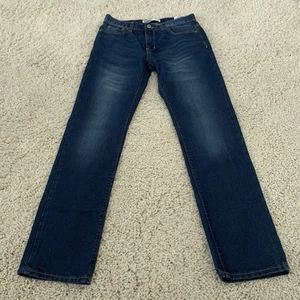 Old Navy Jeans Girls Size 16 Youth Skinny Dark Blue Wash Mid Rise Denim - Picture 1 of 6