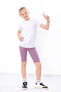 Girls' Cycling Shorts – Ribbed Fabric & Bright Design, Summer,  Nosi svoe 627... - Picture 1 of 12