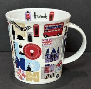 Harrods Knightsbridge Fine Bone China Becher 18 Unzen - Bild 1 von 6