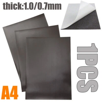 Magnet-Plättchen 33x2/12x2/0.7x297x210/1x297x210mm selbstklebend Magnete Basteln - Bild 1 von 3
