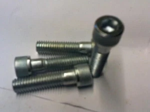 1/2" X 2" BSW CAP HEAD SOCKET / ALLEN BOLTS   WHITWORTH   X 4 - Picture 1 of 1