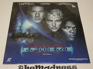 Sealed Sphere Wide Screen Laserdisc Dustin Hoffman Sharon Stone Samuel L Jackson - Picture 1 of 1