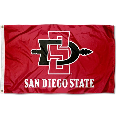 San Diego State Aztecs SDSU Flag 3x5 Banner Cover