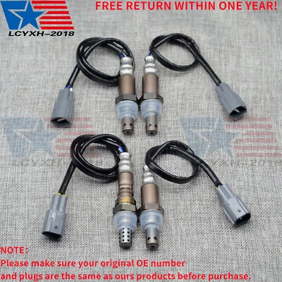 4PCS Left & Right Downstream Upstream Oxygen Sensor for Toyota 4Runner 2003-2004 - Image 1 of 4