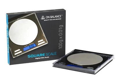Mini Digital CD Scale 0.01G ON BALANCE SS-100 Table Top Professional Scales 100G - Image 1 of 3